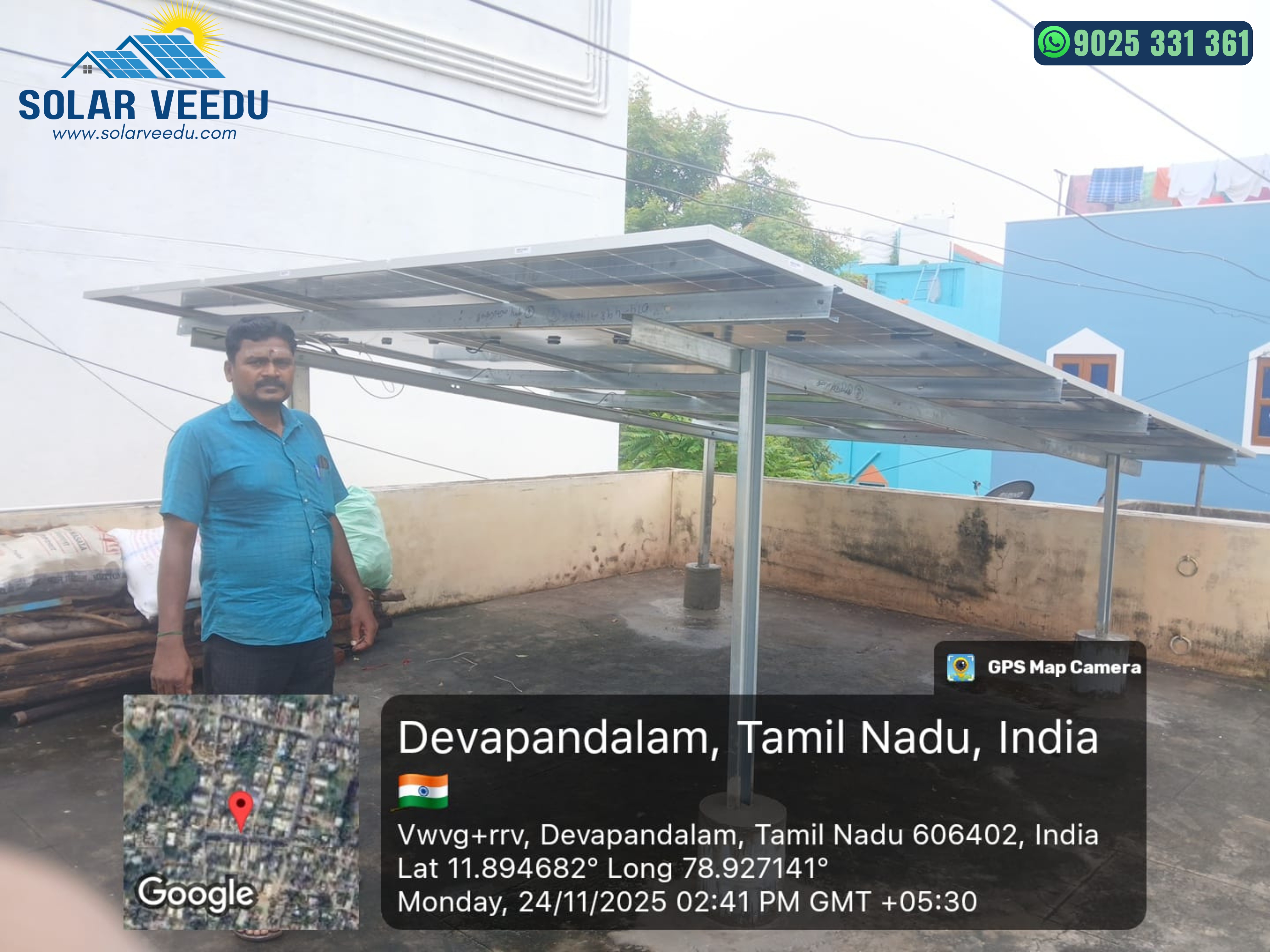 3.3 KW in Devapandalam, Kallakurichi District – Rs.78,000 Subsidy